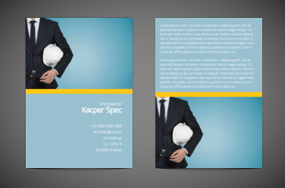 Kask, projekt i pieniądze, Budownictwo, Architektura - Ulotki Netprint
