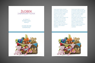  Maluchy w opałach, Edukacja, Żłobek - Ulotki Netprint