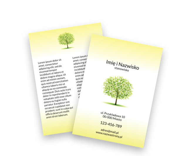 Znad wysokich gałęzi, Środowisko i Przyroda, Ochrona Środowiska - Ulotki Netprint szablony online