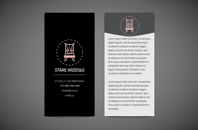 Zaplanowane na czterech nogach, Sprzedaż, Meble - Ulotki Netprint