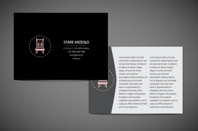 Stare krzesło, nowe koncepcje, Sprzedaż, Meble - Ulotki Netprint