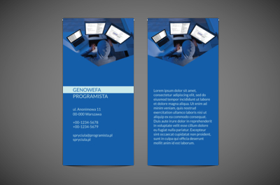 Przodownik w trójwymiarze, Telekomunikacja i Internet, Programista - Ulotki Netprint