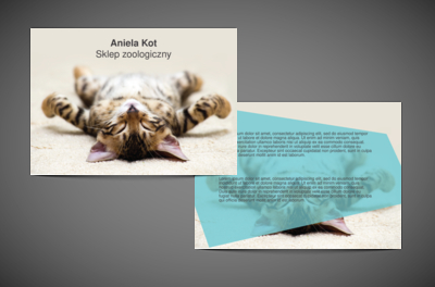 Familijny pupil – fauna Twoim skarbem, Motywy, Zwierzęta - Ulotki Netprint