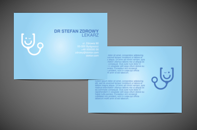 W zdrowym ciele, zdrowa firma, Medycyna, Lekarz - Ulotki Netprint
