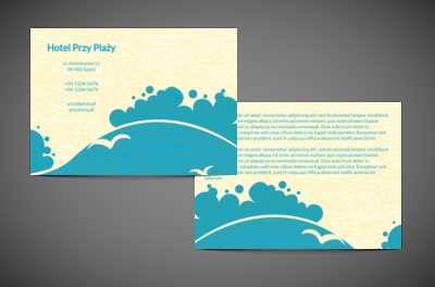 Marzenia o turystycznym biznesie, Turystyka, Hotel, Motel, Pensjonat - Ulotki Netprint