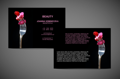 Urok i czar na widelcu, Zdrowie i Uroda, Wizaż - Ulotki Netprint