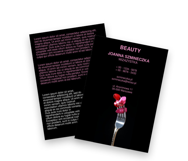 W kolorach tęczowego grodu, Zdrowie i Uroda, Wizaż - Ulotki Netprint szablony online