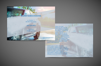 Chwile pełne czystości, Motoryzacja, Myjnia - Ulotki Netprint