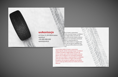 Motoryzacyjne obeznanie, Motoryzacja, Wulkanizacja - Ulotki Netprint