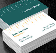 Z krawiecką precyzją, Usługi domowe, Usługi krawieckie - Wizytówki Netprint