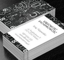 Postawione na liczbę, Usługi biurowe, Księgowość - Wizytówki Netprint