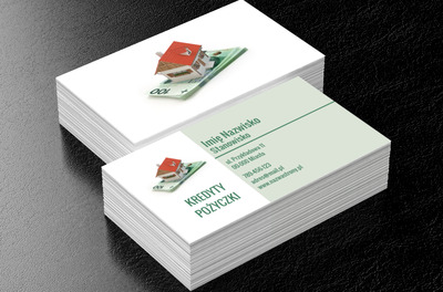 Nowy dom, nowe możliwośc, Finanse i ubezpieczenia, Kredyty / Pożyczki - Wizytówki Netprint