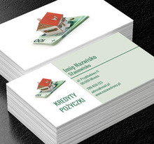 Nowy dom, nowe możliwośc, Finanse i ubezpieczenia, Kredyty / Pożyczki - Wizytówki Netprint