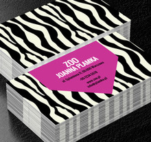 Skóra zebry, Motywy, Zwierzęta - Wizytówki Netprint
