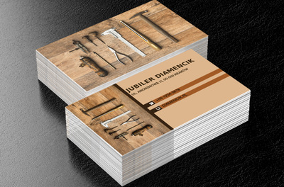 Narzędzia złotnicze, Sprzedaż, Jubiler - Wizytówki Netprint