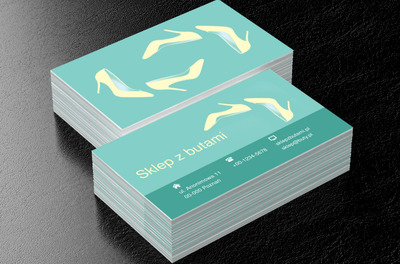 Żółte szpilki, Sprzedaż, Obuwie - Wizytówki Netprint