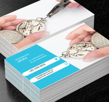 Precyzyjna robota, Sprzedaż, Zegarmistrz - Wizytówki Netprint