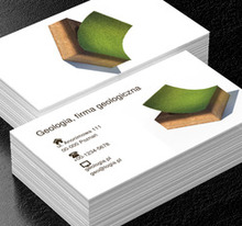 Przekrój podłoża, Środowisko i Przyroda, Geologia - Wizytówki Netprint