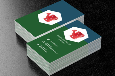 Konewka w kropki, Środowisko i Przyroda, Usługi ogrodnicze - Wizytówki Netprint