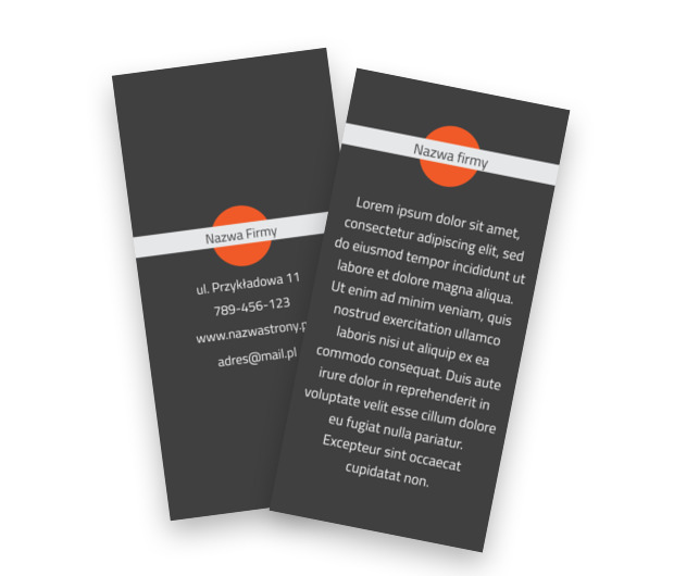 Pomarańczowe sny, Motywy, Uniwersalne - Ulotki Netprint szablony online