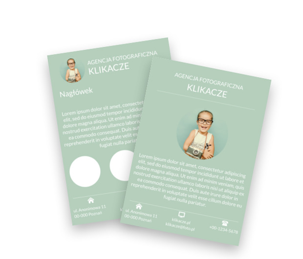 Tradycja, wiedza i nowoczesność, Fotografia, Usługi fotograficzne - Ulotki Netprint szablony online