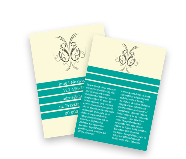 Każdy sposób na Klienta, Motywy, Klasyczne - Ulotki Netprint szablony online