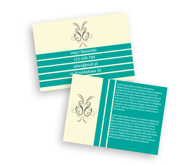 Marzenia w prostej postaci, Motywy, Klasyczne - Ulotki Netprint szablony online