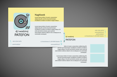 Na tę muzykę noc jest za krótka, Rozrywka, DJ - Ulotki Netprint