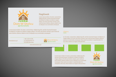 Zdrowo, naturalnie, ekologicznie, Turystyka, Agroturystyka - Ulotki Netprint