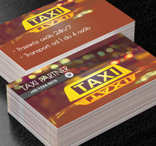 Nocne taxi, Transport, Taxi - Wizytówki Netprint