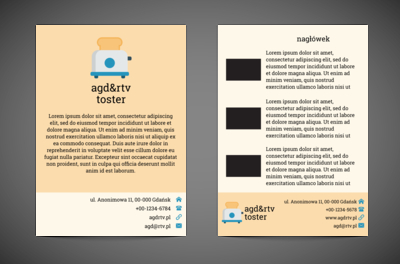 Zapraszamy na syte śniadanie, Sprzedaż, RTV i AGD - Ulotki Netprint