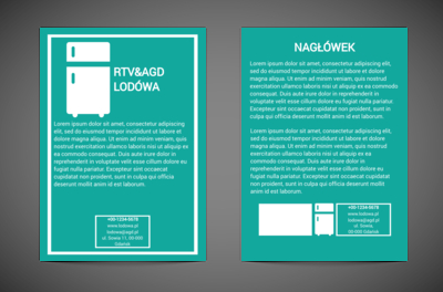 Chłodno, chłodniej i najchłodniej, Sprzedaż, RTV i AGD - Ulotki Netprint