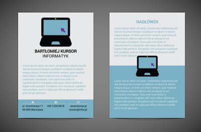 Błękit, któremu można zaufać, Telekomunikacja i Internet, Informatyk - Ulotki Netprint