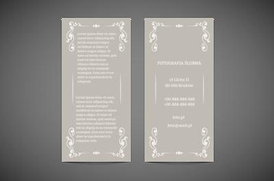 Mistrz zatrzymywania chwil, Fotografia, Fotograf ślubny - Ulotki Netprint