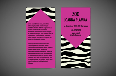 Skóra pełna wdzięku i czaru, Motywy, Zwierzęta - Ulotki Netprint