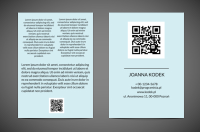 Niczym kosmiczne zapisy, Telekomunikacja i Internet, Programista - Ulotki Netprint