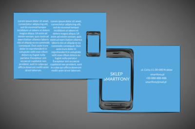 Halo - Tu smartfon, Telekomunikacja i Internet, Telefony komórkowe / Smartfony - Ulotki Netprint