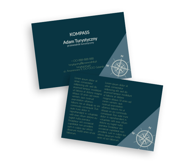 Wysoki poziom - Magia kierunków, Turystyka, Przewodnik turystyczny - Ulotki Netprint szablony online