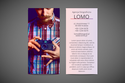 Rzeczy i historie, które łączą, Fotografia, Usługi fotograficzne - Ulotki Netprint