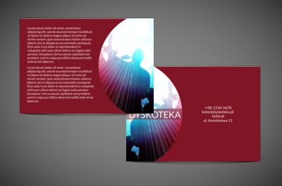 Rozrywkowa dyskoteka, Rozrywka, Dyskoteka - Ulotki Netprint