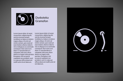 W starym stylu - Winyl, Rozrywka, Dyskoteka - Ulotki Netprint