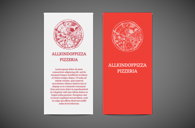 Najlepsza pizza w mieście, Gastronomia, Pizzeria - Ulotki Netprint