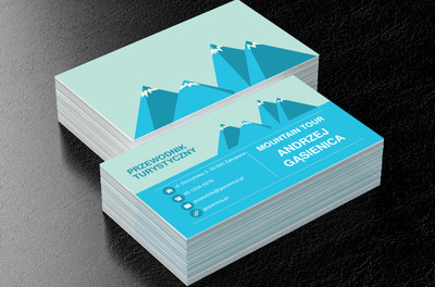 Niebieskie góry, Turystyka, Przewodnik turystyczny - Wizytówki Netprint