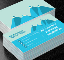 Niebieskie góry, Turystyka, Przewodnik turystyczny - Wizytówki Netprint