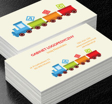 Logopedycznie poprawna, Edukacja, Logopeda - Wizytówki Netprint