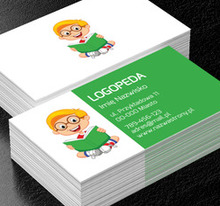 Ty wiesz, jak to napisać poprawnie, Edukacja, Logopeda - Wizytówki Netprint