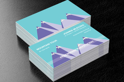 Fioletowe góry, Turystyka, Przewodnik turystyczny - Wizytówki Netprint