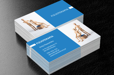 W drodze po zdrowie, Medycyna, Fizjoterapia - Wizytówki Netprint