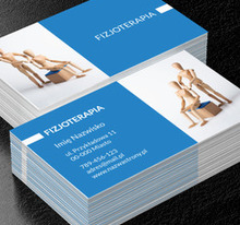 W drodze po zdrowie, Medycyna, Fizjoterapia - Wizytówki Netprint