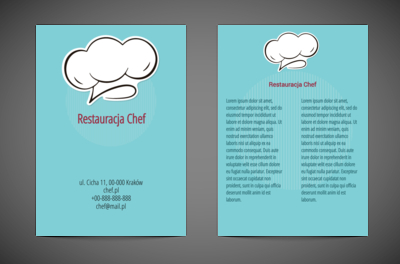 Pogromca głodnych brzuszków, Gastronomia, Restauracja - Ulotki Netprint